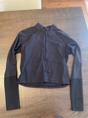 Half-Zip Black Quarter Zip Cropped Lululemon